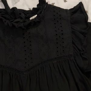 Eri + ali flutter sleeve top